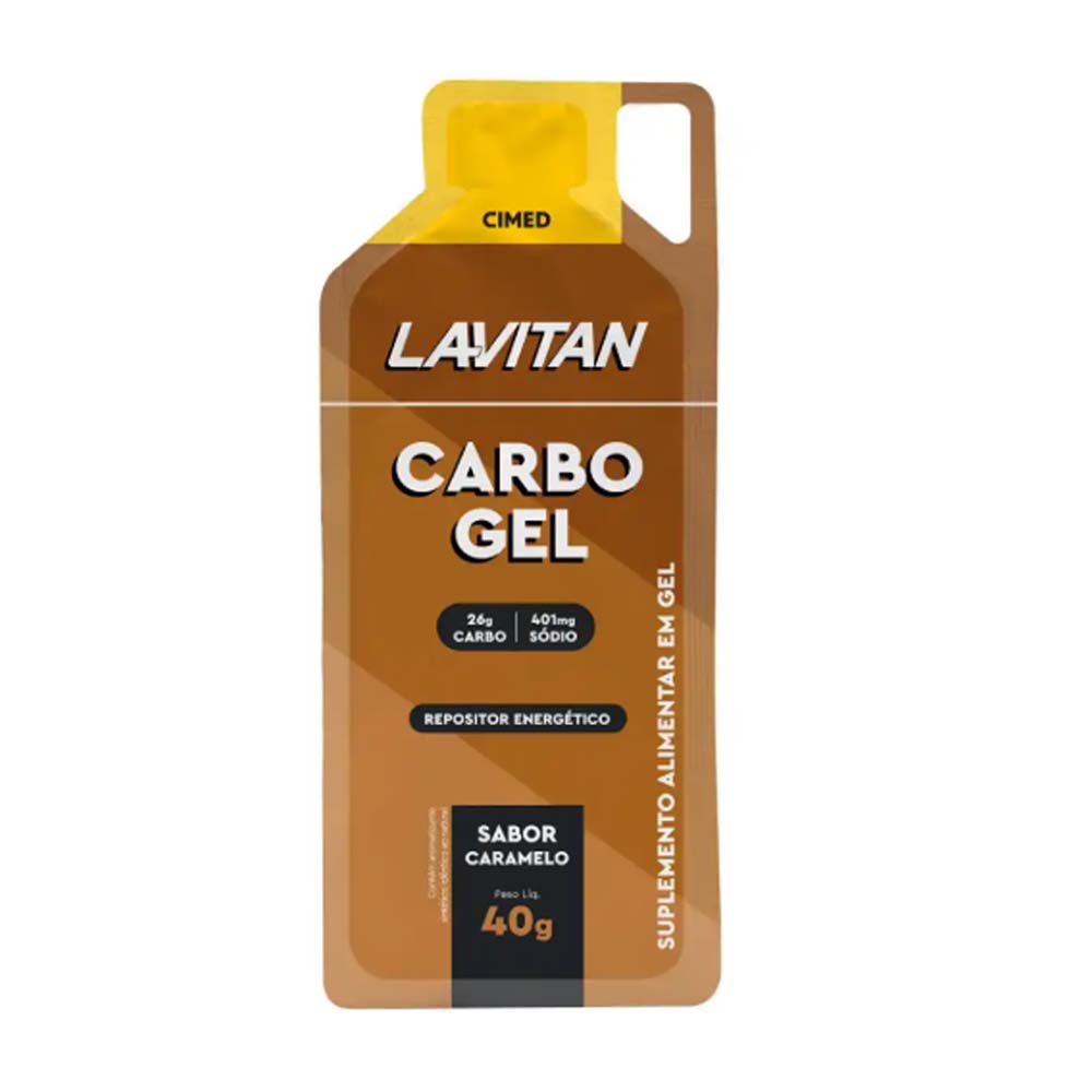 LAVITAN CARBOGEL CARAMELO SACHÊ 40G