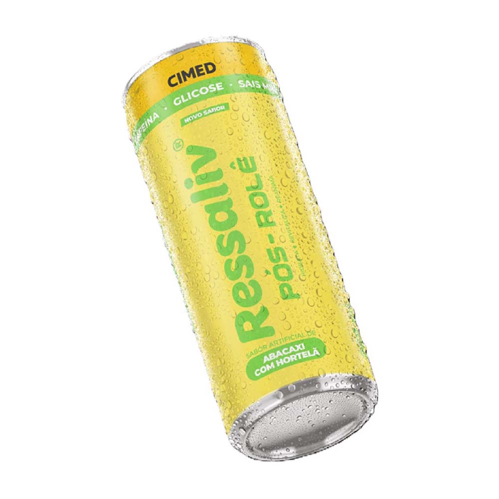 RESSALIV COM GÁS SABOR ABACAXI/HORTELÃ 269ML