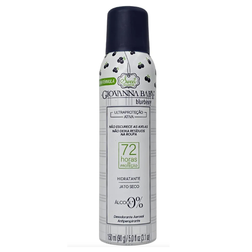 DESOD AER BLUEBERRY 72H 150ML CA /GB