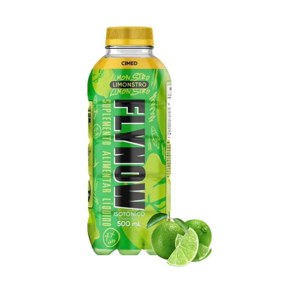 FLYNOW ISOTÔNICO LIQUIDO LIMÃO 500ML
