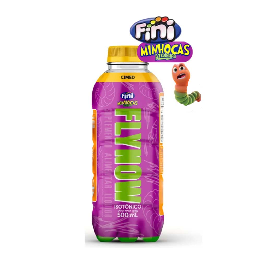 FLYNOW ISOTÔNICO FINI LIQUIDO MINHOCA ÁCIDA 500ML