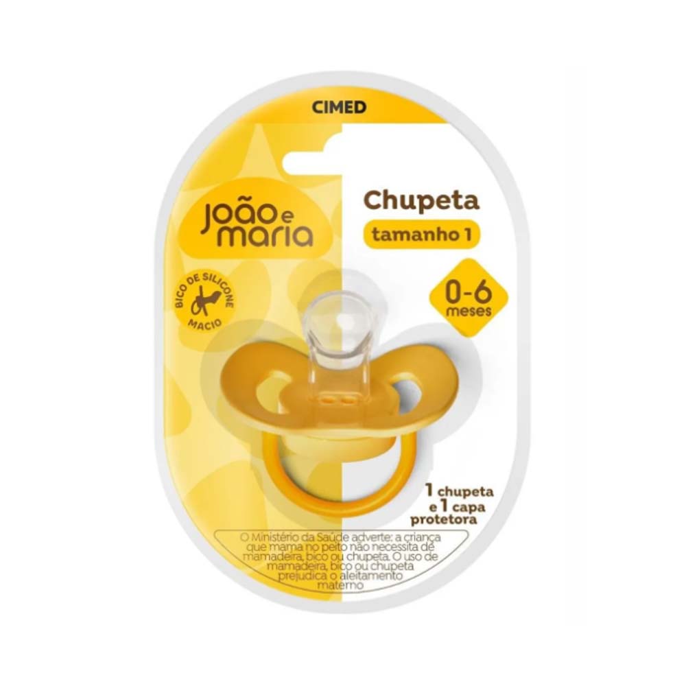 JOÃO E MARIA CHUPETA TAMANHO 1