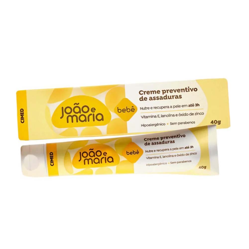 JOÃO E MARIA CREME PREVENTIVO DE ASSADURAS 40G