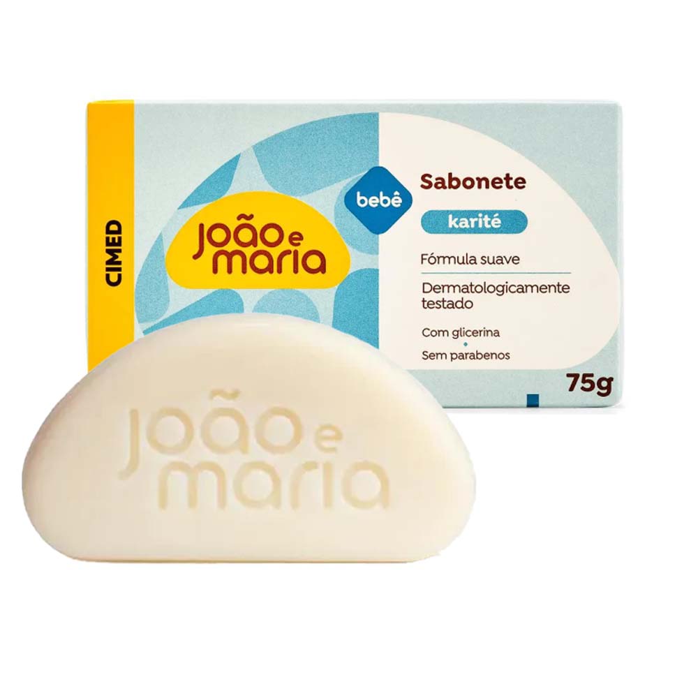 JOÃO E MARIA SABONETE BARRA KARITÉ 75G
