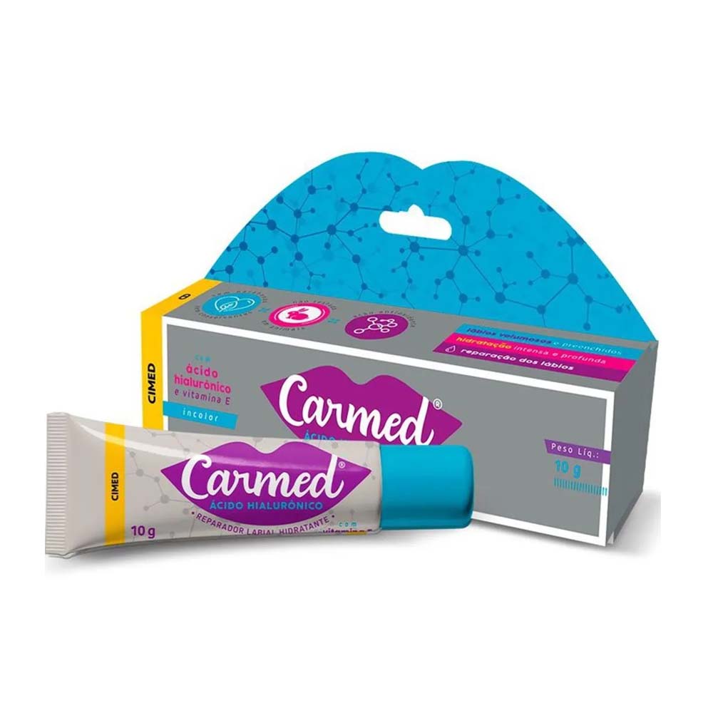 CARMED HIDRATANTE LABIAL ACIDO HIALURONICO 10G