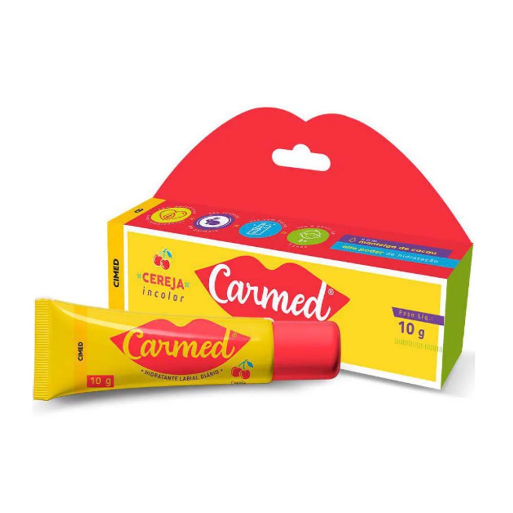CARMED HIDRATANTE LABIAL SABOR CEREJA 10G