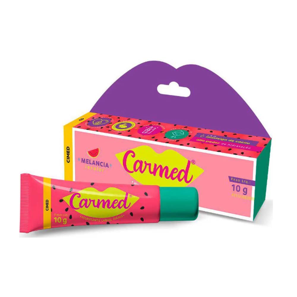 CARMED HIDRATANTE LABIAL SABOR MELANCIA 10G