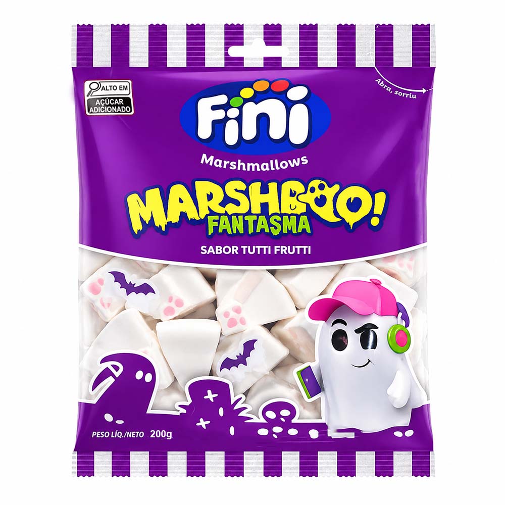 MARSHMALLOW FINI BOO FANTASMA 200G