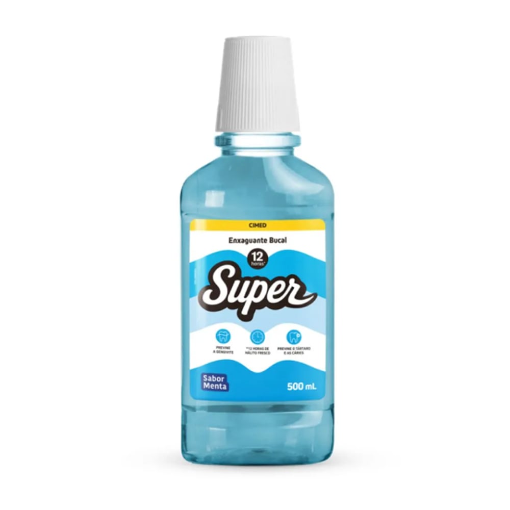 SUPER ENXAGUANTE BUCAL MENTA 500ML
