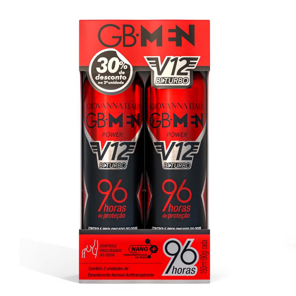 GIOVANA BABY MEN PROMOPACK 2 AEROS POWER 150ML