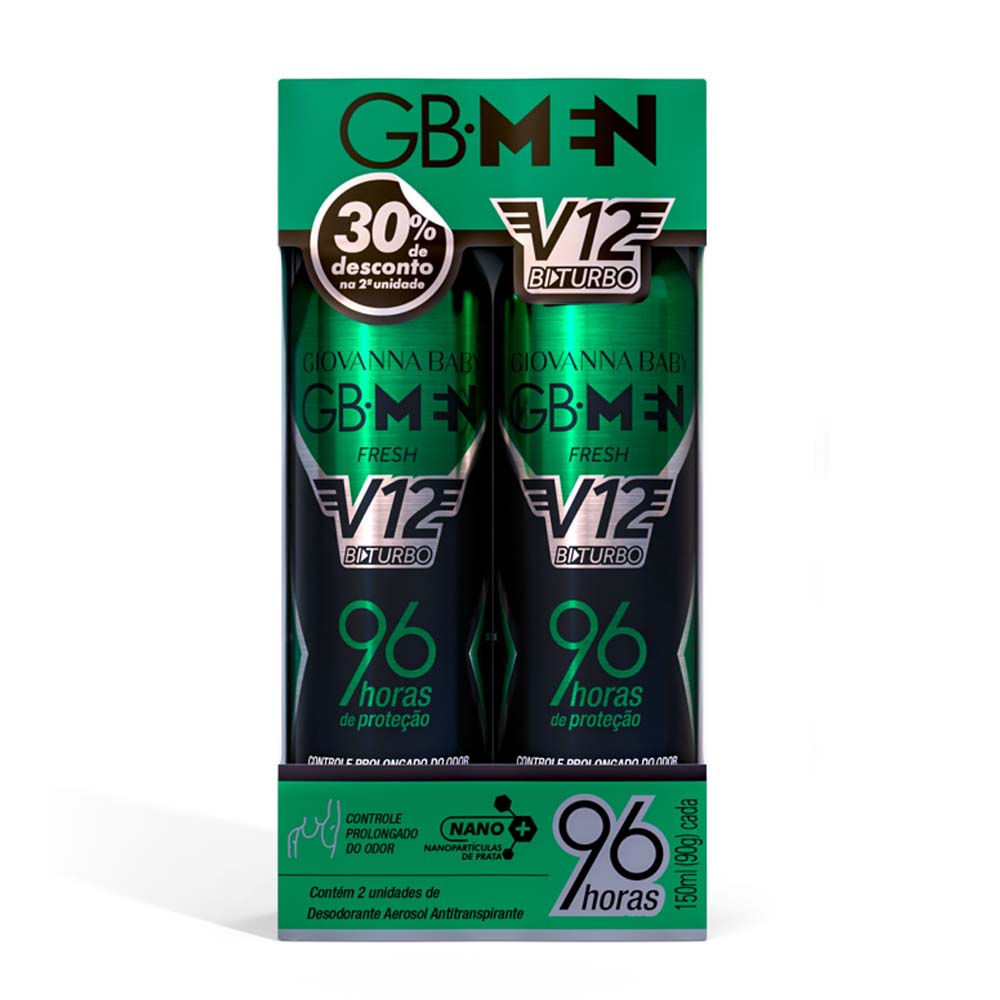 GIOVANA BABY MEN PROMOPACK 2 AEROS FRESH 150ML
