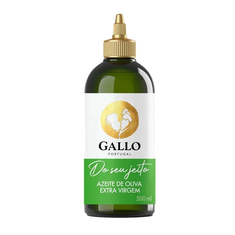 AZEITE DE OLIVA EXTRA VIRGEM PORTUGUÊS GALLO DO SEU JEITO SQUEEZE 500ML