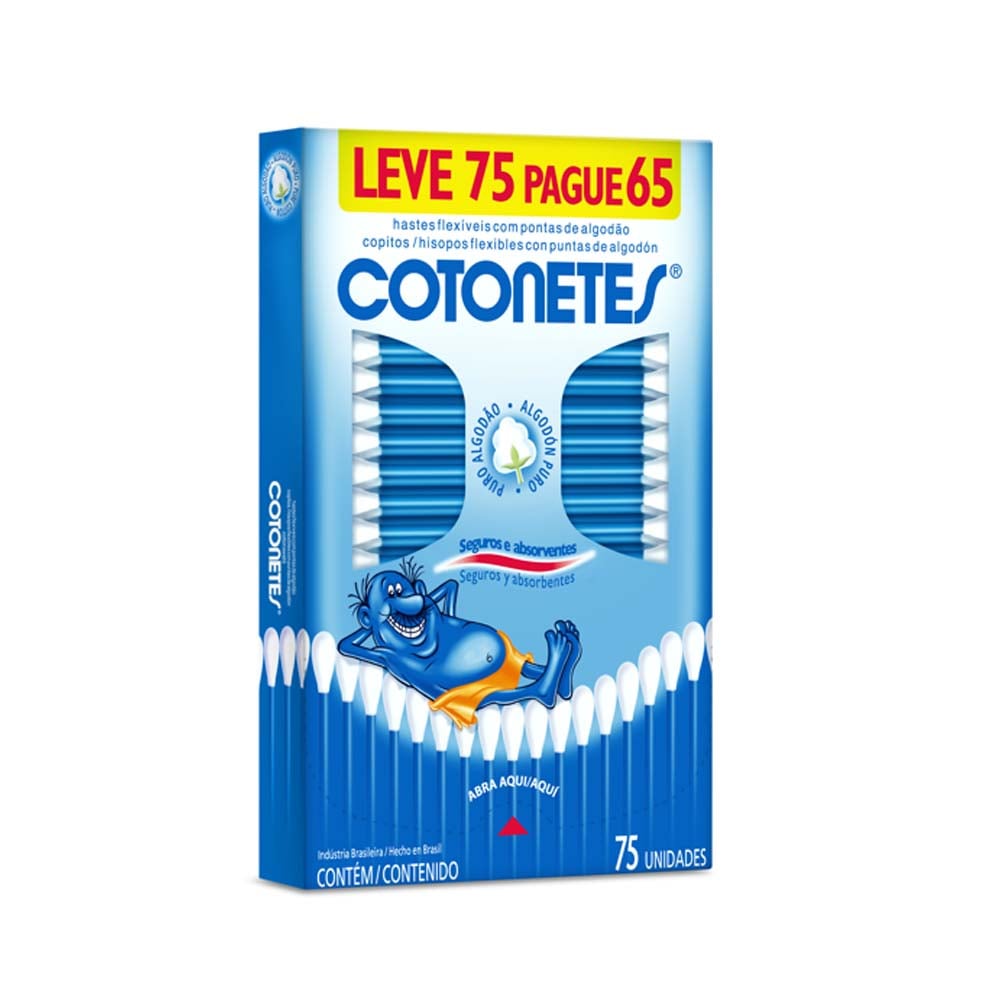 HASTES FLEX COTONETES 75UN L75P65