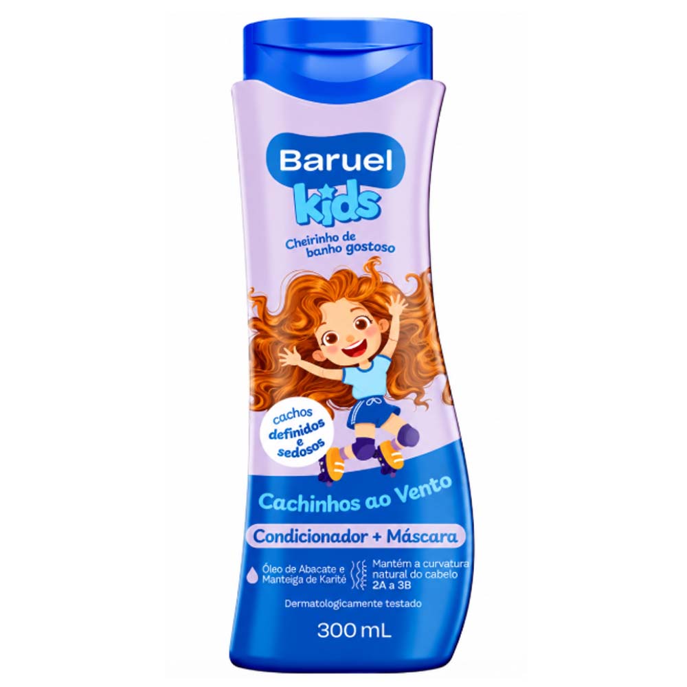 BARUEL KIDS CONDICIONADOR CACHINHOS AO VENTO 300ML