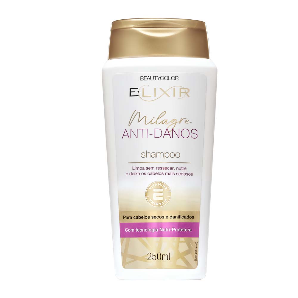 ELIXIR BEAUTY COLOR SHAMPOO ROSA MOSQUETA 250ML