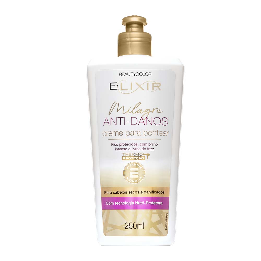 ELIXIR BEAUT COLOR CREME DE PENTEAR ROSA MOSQUETA 250ML