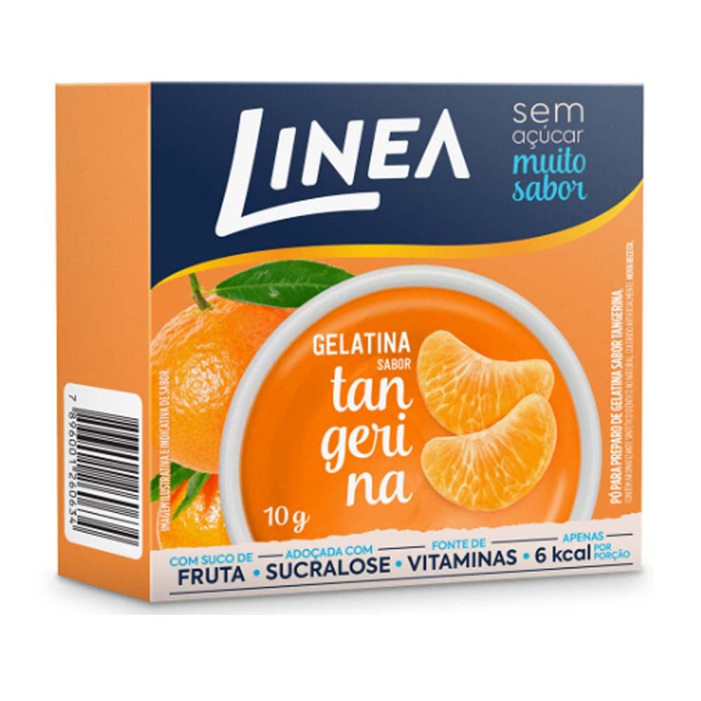 GELATINA TANGERINA LINEA 10G