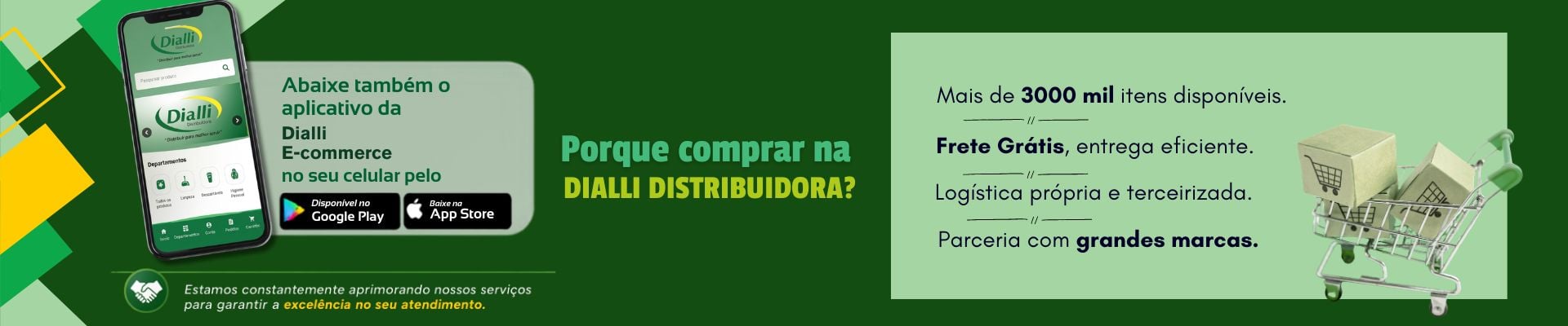 Porque comprar na Dialli