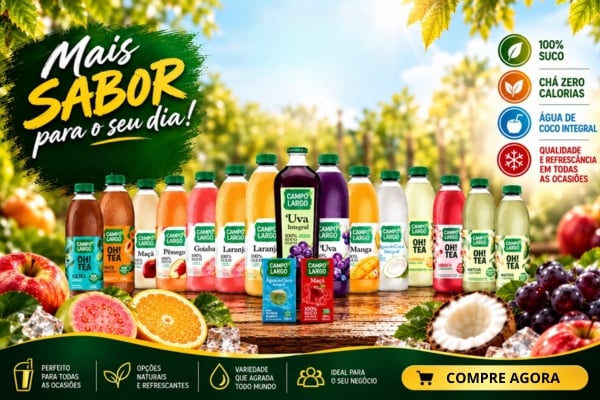 COMPRE SUCOS CAMPO LARGO